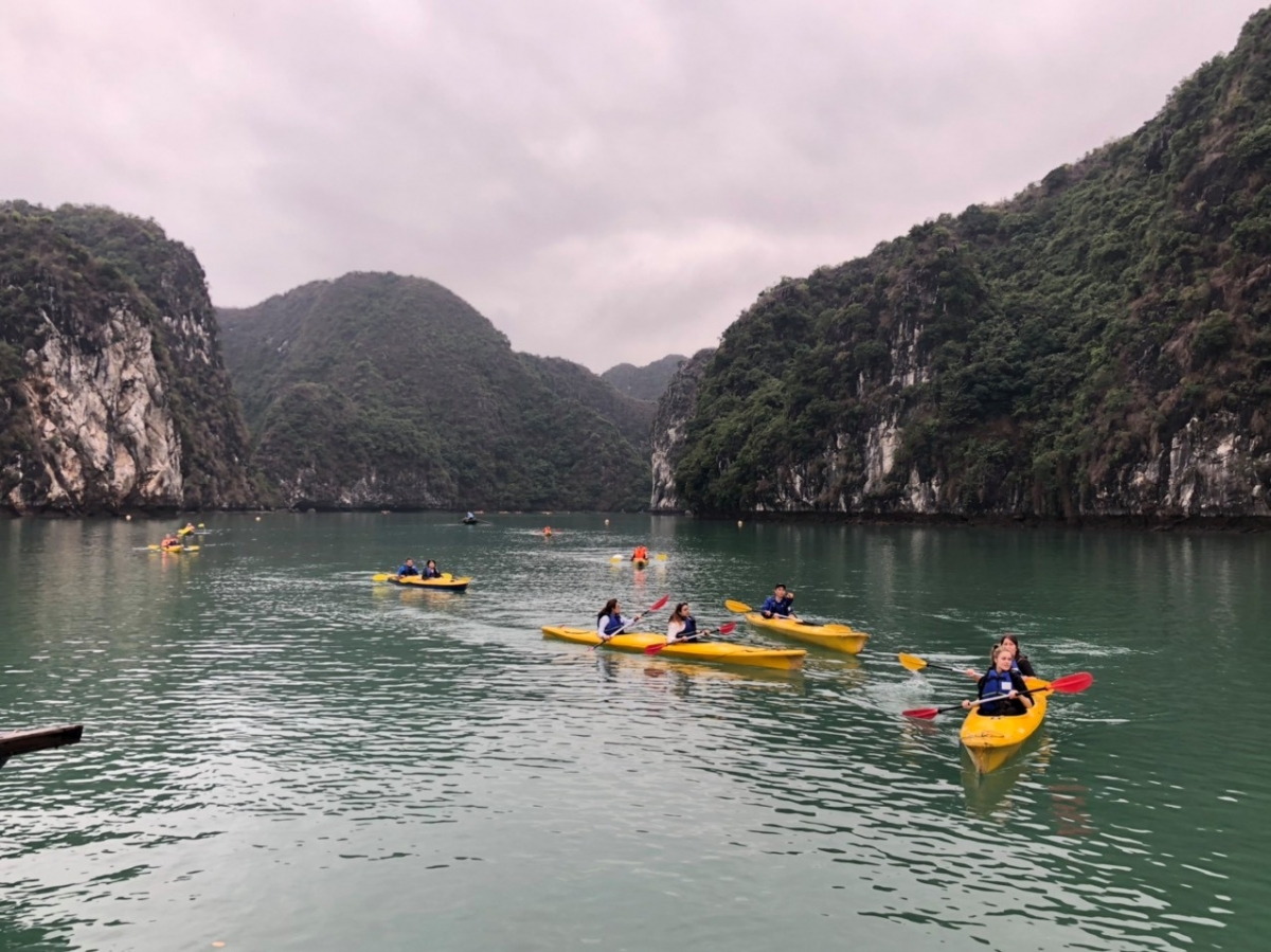 cheo thuyen kayak